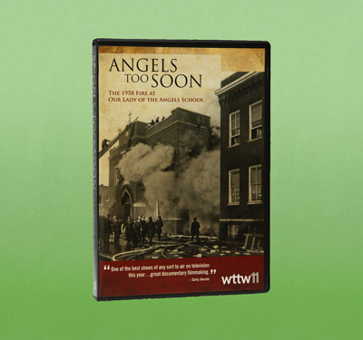 Image of the DVD Angels Too Soon by WTTW TV Producer Jay Shefsky