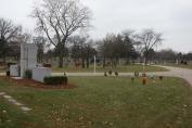 Another view of the OLA memorial overlooking the final resting place for 25 of the OLA child victims.