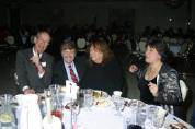 John Raymond ('62), Eric Morgan (webmaster), Wayne Jancik and Linda Maffiola ('69)