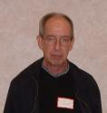 John Raymond, survivor of room 212, at the second Friends of OLA Meeting on April 25, 2003. John was elected first Vice-President of Friends of OLA at the group's first meeting on March 28, 2003. (Photo courtesy of Jason Fout)