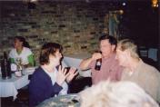 FOLA Pizza Night at Jim & Pete's Restaurant (photo courtesy of Betti Wasek & Connie Straube)