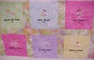FOLA Quilt 17 (8/20/04) - Angel blocks (Photo Courtesty of Chris Anderson)