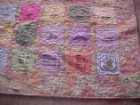 FOLA Quilt  (1/14/05) - Quilt progress details (Photo Courtesty of Chris Anderson)