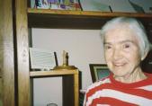 Sister Remi, former OLA Kindergarten teacher, at the BVM Motherhouse in Iowa in July, 2003. (Photo courtesy of Charlene Jancik)