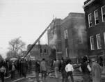 The battle to bring the blaze under control is beginning to turn in firefighters favor. What is not in their favor is the rescue of children and teachers inside the fiery classrooms - it is now too late as anyone remaining in those classrooms is already dead or beyond rescue.