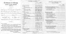 Andy's 4th Grade Report Card - interestingly, absenses were counted in half-day increments. (Courtesy of Andy Lego)