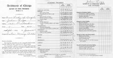 Andy's 5th Grade Report Card - note the lack of negative marks on the 'Desirable Habits' portion - he was obviously a good kid! And yes, this is Andy's report in spite of the fact that it says 'John Lego'. (Courtesy of Andy Lego)