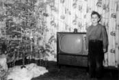 Cute little Joe Cannello (room 108; class of '66) at Christmas time, 1959. (Photo Courtesy of Joe Cannello)