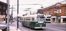 Route 53 bus at Pulaski & Grand in 1972 (Photo courtesy of Jerry Kasper)