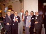 From left, Robert Barsanti, Jimmy Sansone (husband of Theresa Bilotti), Carl Riggio, Tom Ryan, Joe Brocato, John Colletti and Ray Traynor (Photo courtesy of Joe DiCiolla)