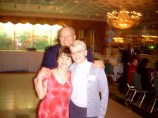 Joe DiCiolla, with Marianne Prusak-Novak and Charlotte Ghilarducci Koszuto (Photo courtesy of Joe DiCiolla)