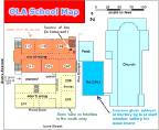 OLA Floor Plan in 1958